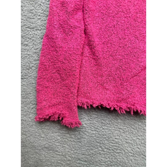 Sigrid Olsen Wool blend fringe button down jacket size small petite - Picture 4 of 11